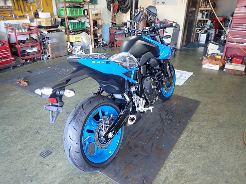 XJ550 フロント リア 回り 要整備