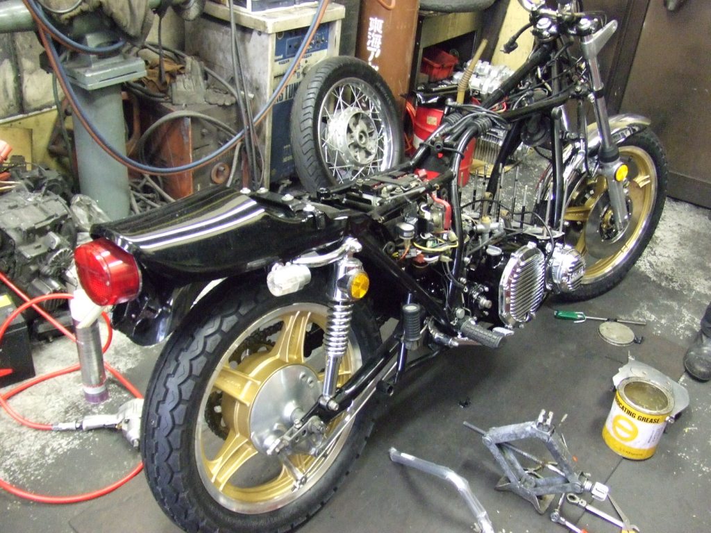 XJ400 前後足回りセット キャストホイール