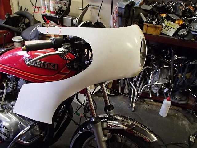ゾウっぱな”をベースにカウルステーを製作。(その3 ゾウっぱな”をベースにカウルステーを製作。(その3