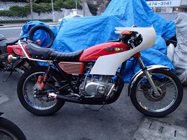 デュアルカウル カフェ 低め（Z400FX！ | scanのできごと(^^♪）