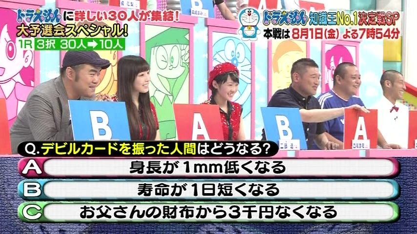 ドラえもん知識王no 1決定戦にシード出場する飯窪春菜さん ハロプロ Life ドラえもん知識王no 1決定戦にシード出場する飯窪春菜さん ハロプロ Life