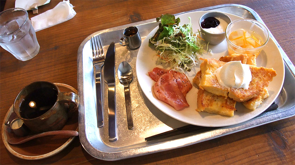 モーニングのフレンチトースト 雑感１９ 珈琲とお味噌汁