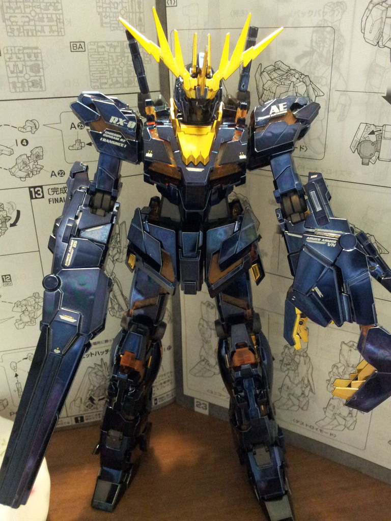 Mgバンシィチタニウムフィニッシュ ガンコレ日記