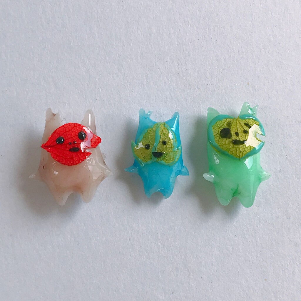 コログ もどき ３体 どうだっ Moroのハンドメイド Powered By ライブドアブログ