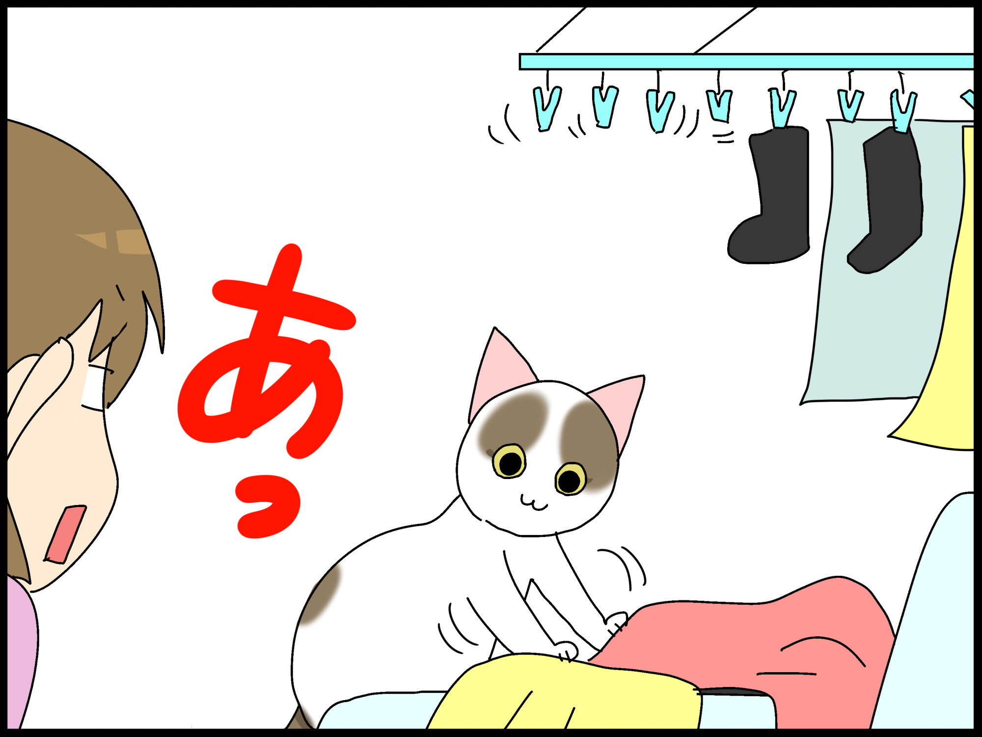 猫が叱られる様子を見ていた自閉症くんはu2026 : 「moroの家族と