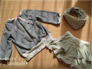 moroの家族と、ハンドメイドと。