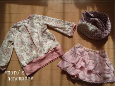 moroの家族と、ハンドメイドと。