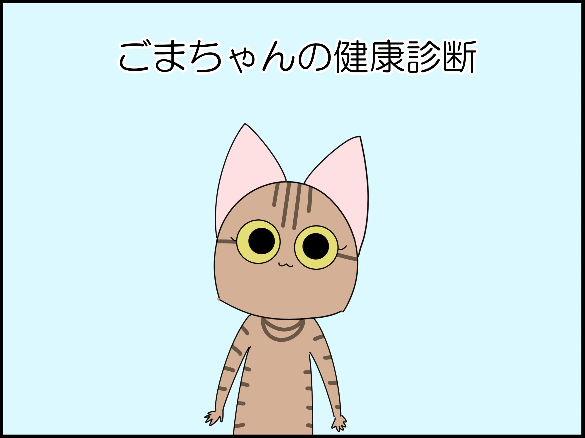ニャンニャン健康診断① : 「moroの家族と、ハンドメイドと。」moro