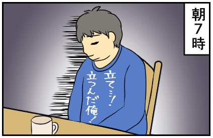 朝7時