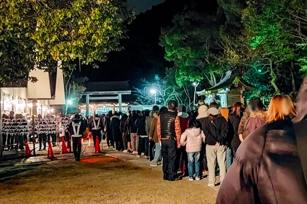 四條畷神社初詣-2112312