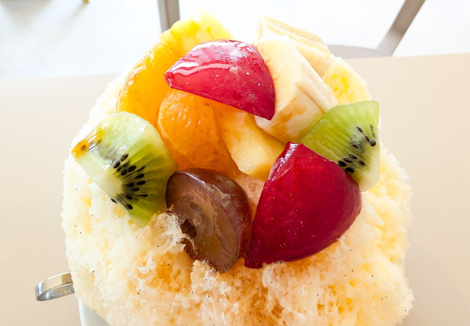 mikaku」の『フルーツプリン氷』（高槻市芥川町）【たかつーグルメ