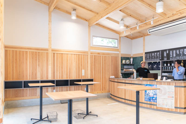富田町の「壽酒造（國乃長）」がリニューアルしてプレオープンしてる。グランドオープンは6月〜
