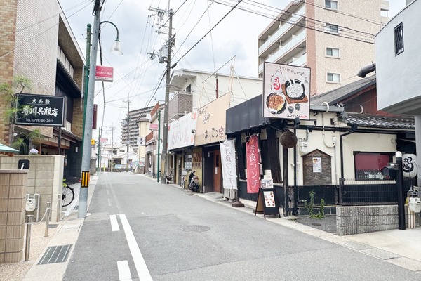 高槻市富田町 創作居酒屋ふくみみ 道順