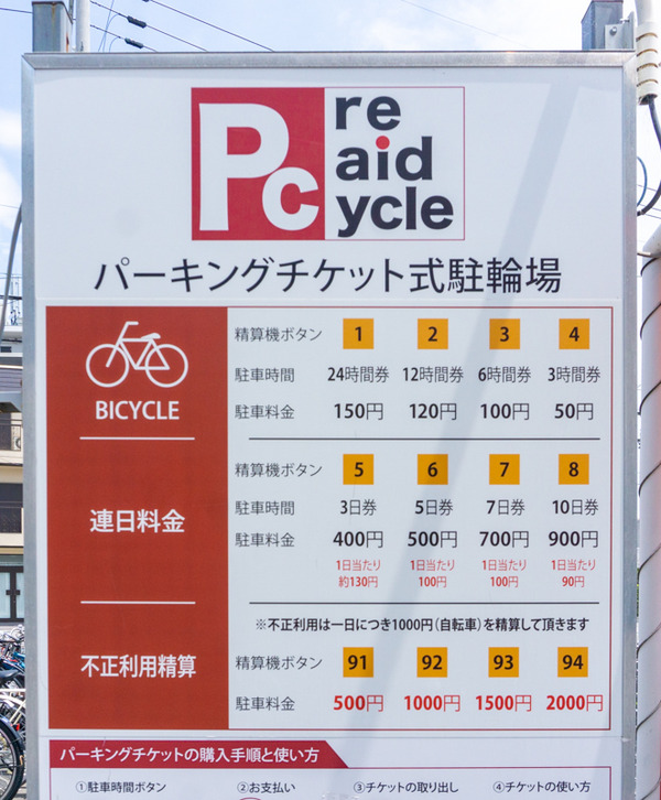 プリペイドサイクル摂津富田 -230605-3