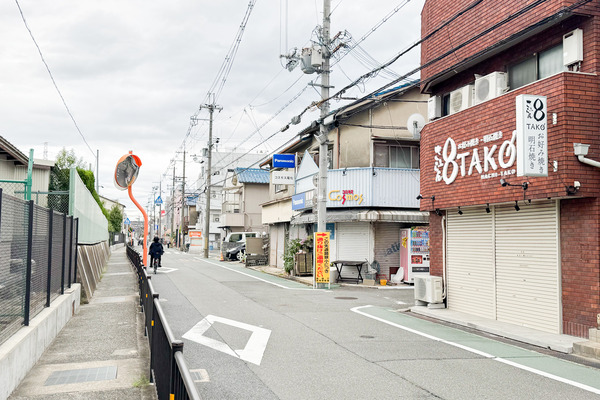 高槻市城南町 さふらん8TAKO 道順