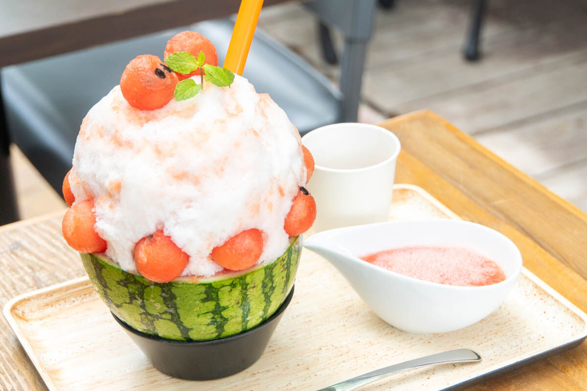 Yummy Fruits」の『すいかミルク』(茨木市中穂積)【たかつ Yummy Fruits」の『すいかミルク』(茨木市中穂積)【たかつ