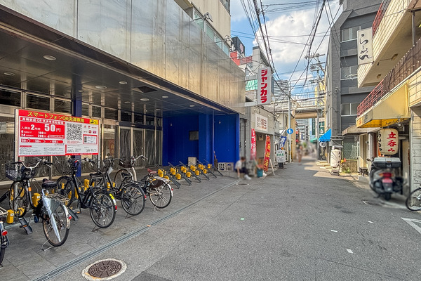 高槻市高槻町 QR決済駐輪場2