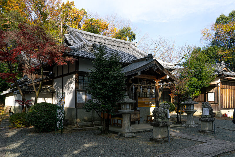 境内にポリカ波板の建物あるってレア 古曽部町にある日吉神社 たかつき神社めぐり 高槻つーしん