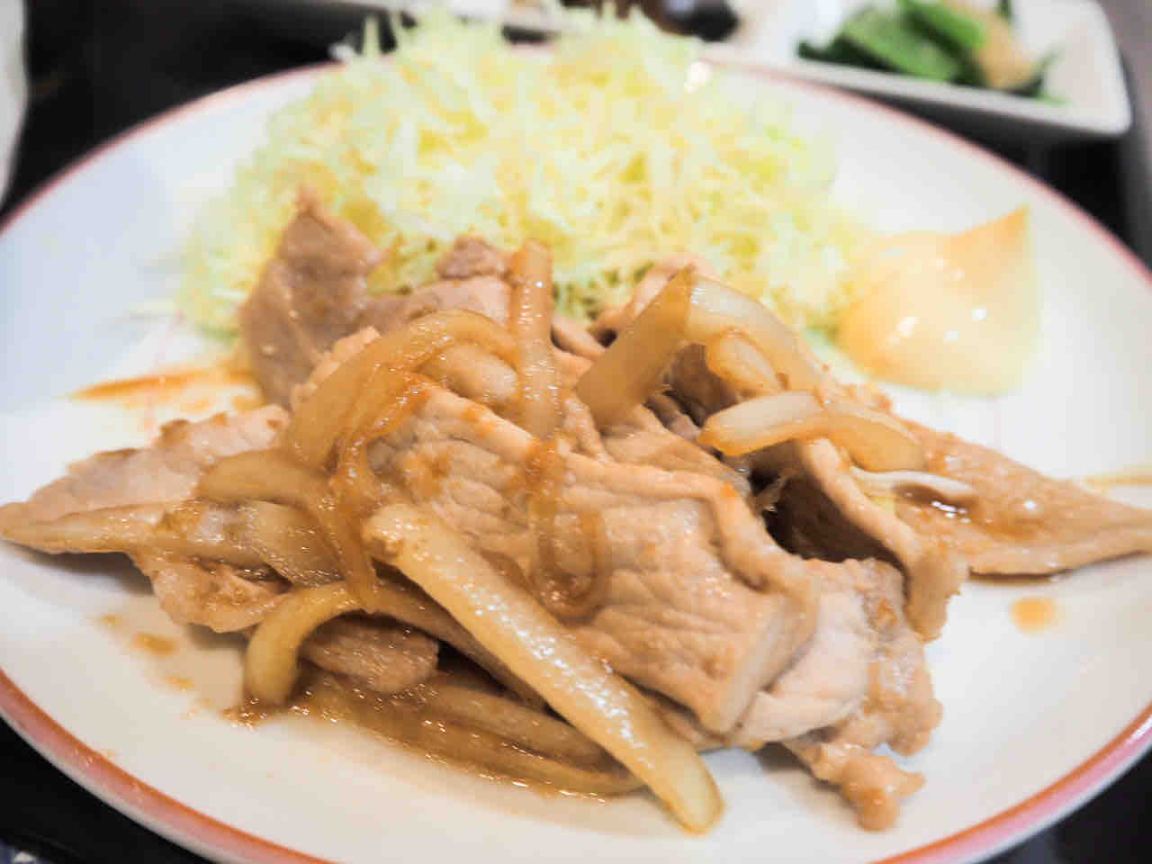 Kithchen707」の『生姜焼き定食』（高槻市高槻町）【たかつ