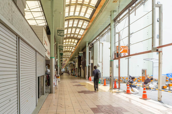 芥川商店街駐輪場20210811101103