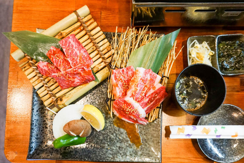 焼肉 笑助 の ハラミ カルビランチ 高槻市野田 たかつーグルメ 高槻つーしん