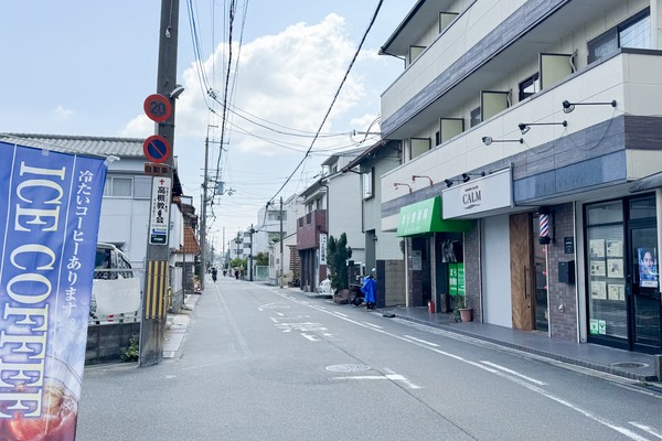 高槻市沢良木町 BARBERSALONCALM 道順