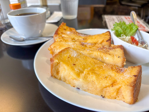 高槻サンライズカフェ 高槻市城北町 フレンチトースト