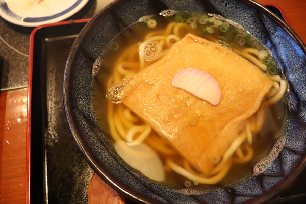 高槻市郡家新町 水車 きつねうどん