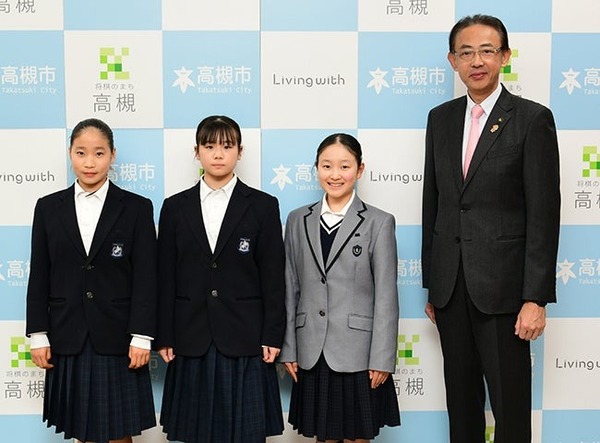 高槻の中学生3人がフィギュアスケートの全国大会に出場するみたい