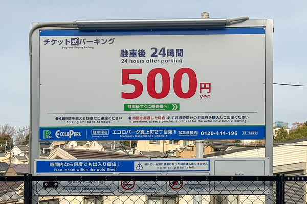 コインパーキング1