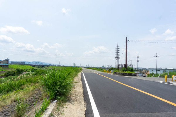 府道14号線付近芥川工事20210624111406