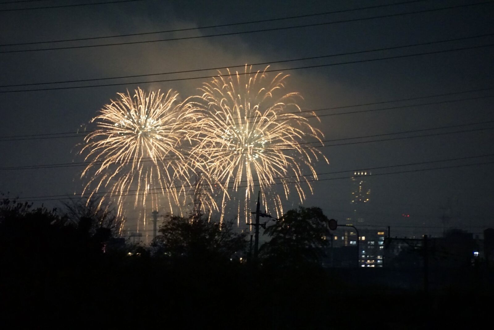 さっき万博記念公園であがってた花火。フォトも募集 高槻つーしん さっき万博記念公園であがってた花火。フォトも募集 高槻つーしん
