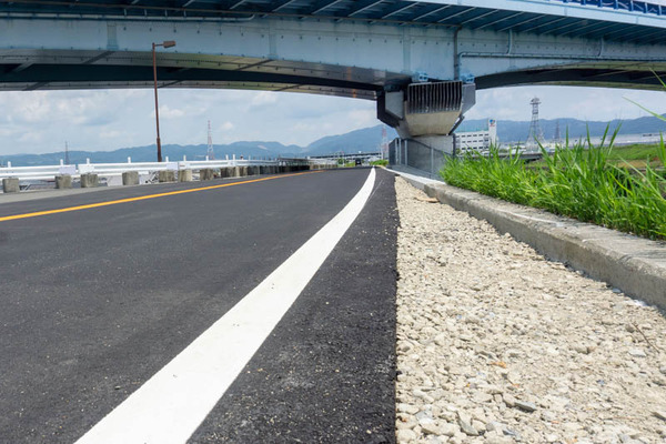府道14号線付近芥川工事20210624111358