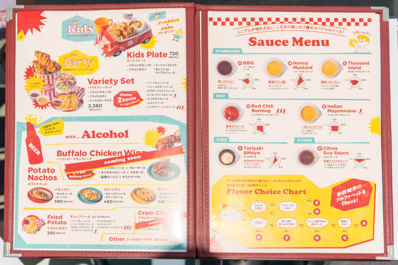 Feedy Diner&Arcade」の『フィーディーチキンバーガーセット』（イオン