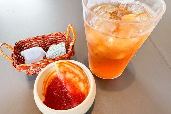 島本町 いちごdeいちえカフェ デザート