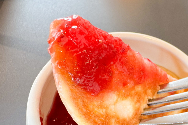 島本町 いちごdeいちえカフェ パンケーキ
