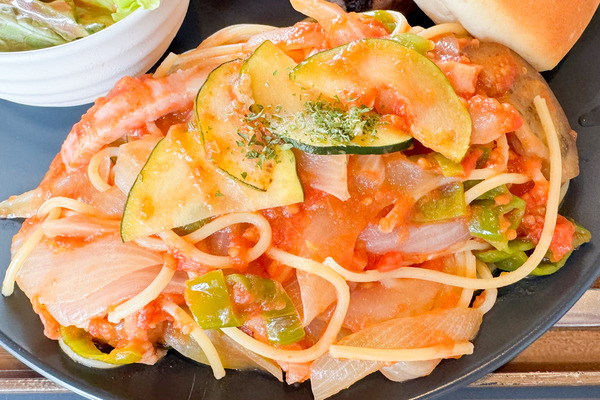 島本町 いちごdeいちえカフェ パスタ