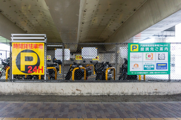 門真バイク第1月極駐輪場 -230714-3