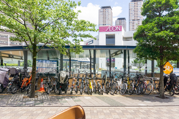 大日駅交通駅前広場自転車駐車場 -230720-2
