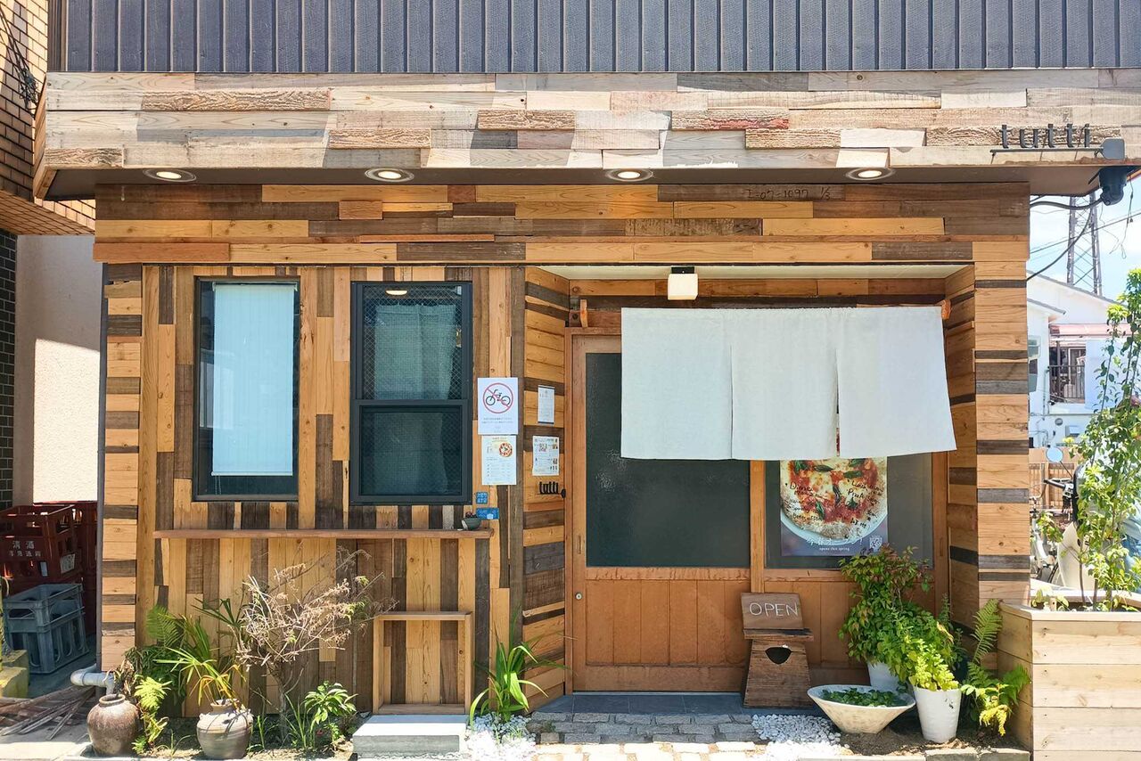 守口市大日町 ピザ小屋tutti