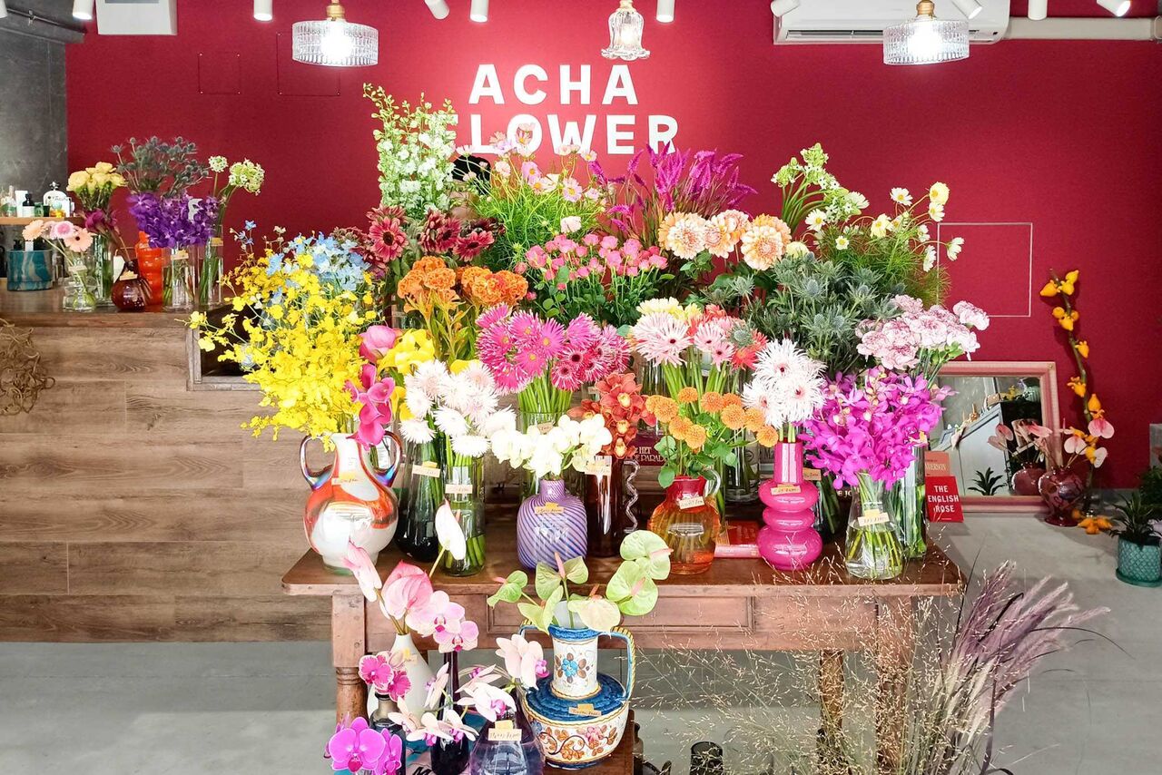 守口】本町の複合施設『燈森』に「ACHA FLOWER」ってフラワーショップ