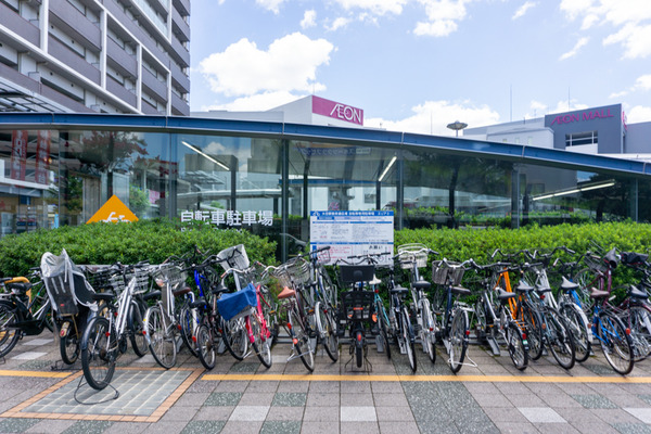 大日駅交通駅前広場自転車駐車場 -230720-6