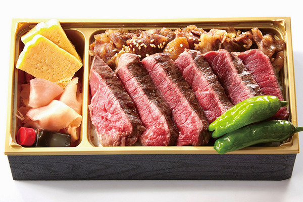 ノダニク 博多和牛厳選赤身ステーキ弁当