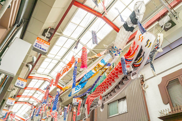 旭通商店街こいのぼり(小)2105015