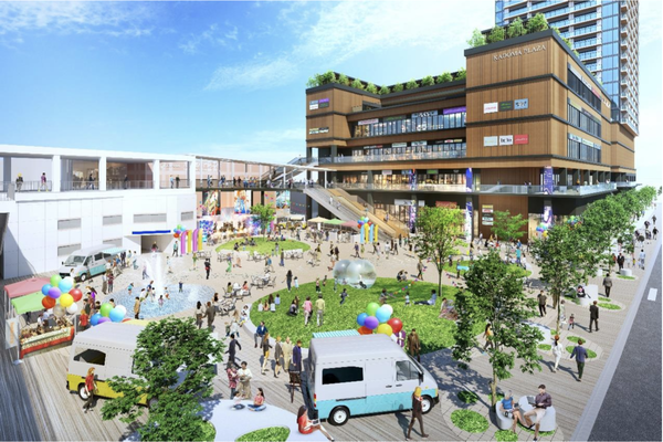 【門真】門真市駅前再開発のイメージパースが発表されてる。2032年竣工予定