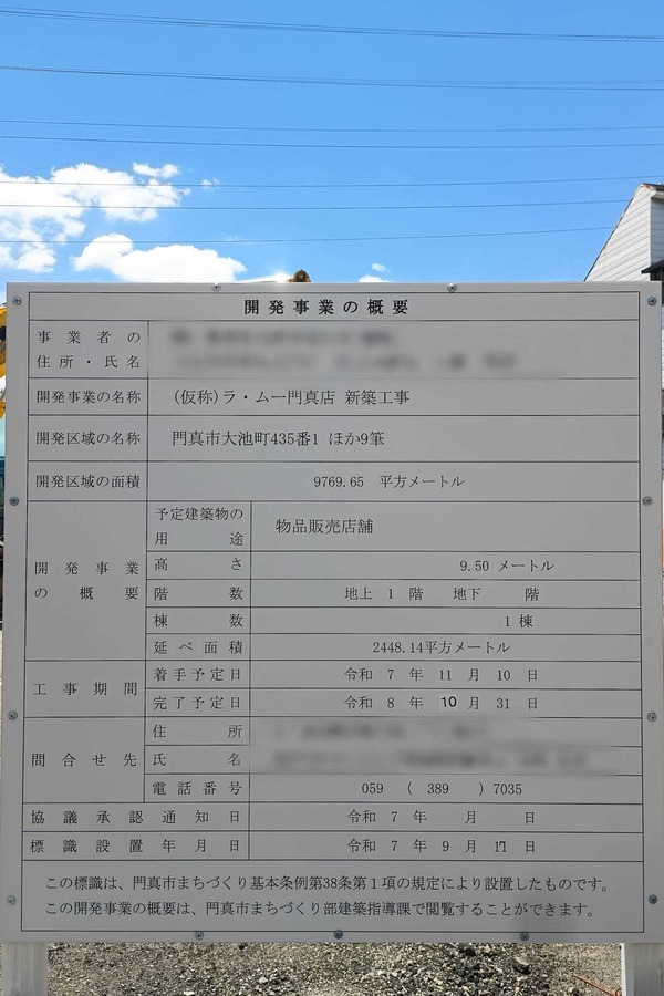 門真市大池町 ラ・ムー門真店