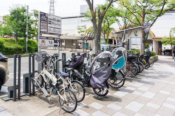 古川橋駅前 駐輪場 -230714-1