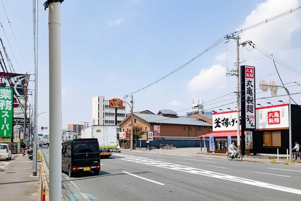 守口市佐太中町 丸亀製麺守口大日