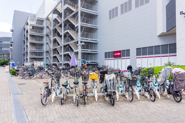 イオンモール大日駐輪場 てんとうむしエリア -230720-1