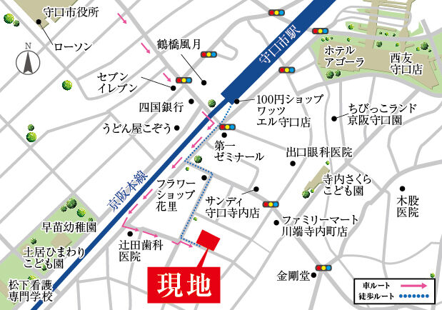 20210100_野村工務店_B4内_守口市寺内1丁目_拡大MAP